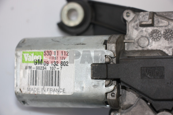 Meriva  A Ruitenwissermechanisme Achter 53011112     09132802