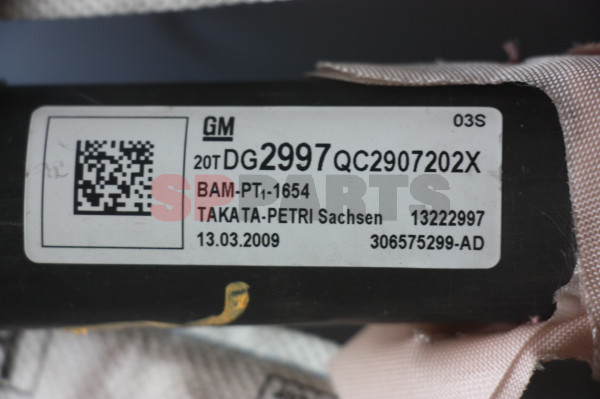 Insignia A BREAK airbag module 2997QC2907202X